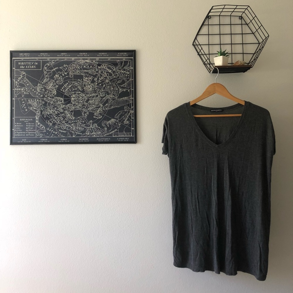 Grey Brandy Melville T-shirt Dress